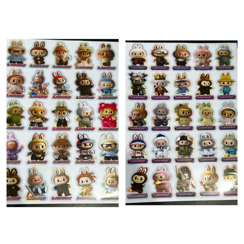 

stiker labubu isi 25pcs