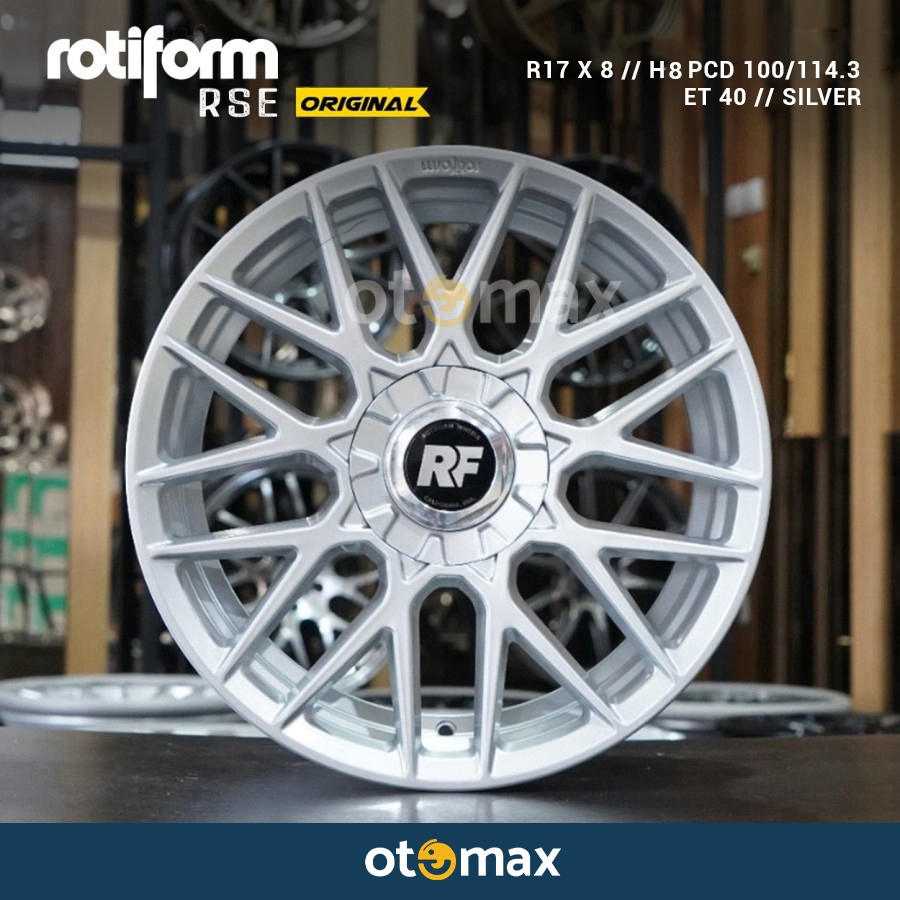 Velg Mobil Rotiform RSE Original Ring 17 H8 Silver