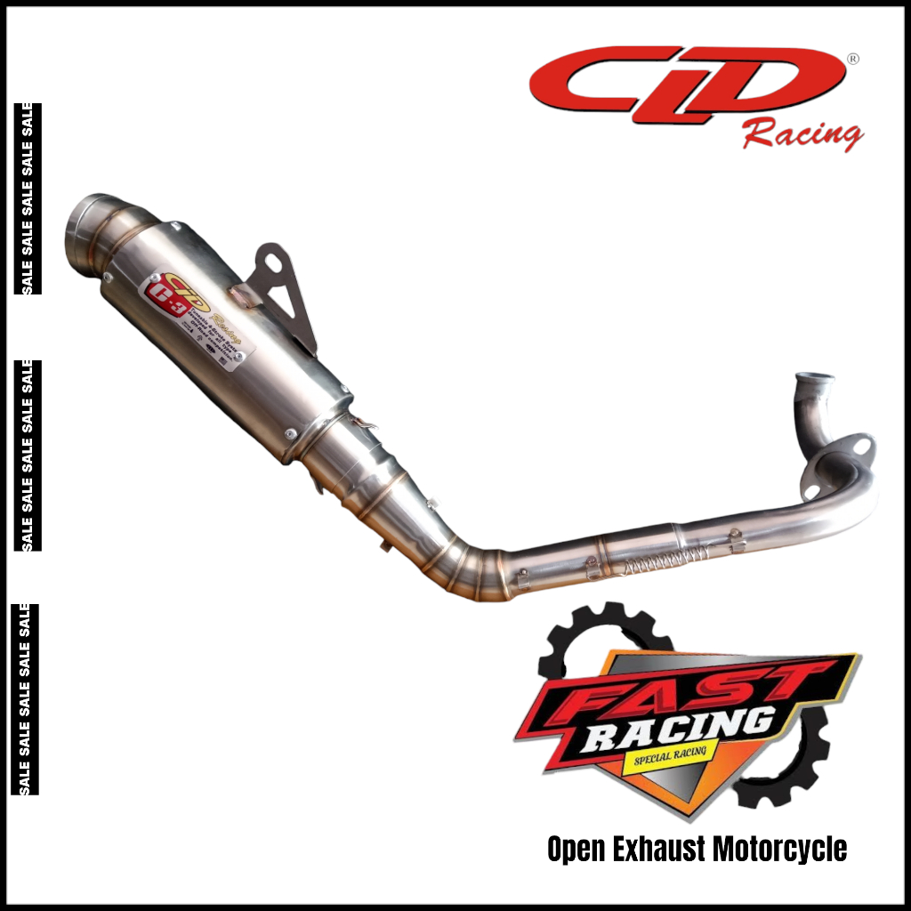 Knalpot CLD Racing, Knalpot Motor, Beat Karbu, Beat Street, Beat Delux, Vario, Aerox, Scoopy, Genio