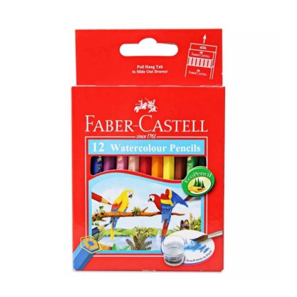 

Pensil Warna Faber Castell 12 Watercolour Pencils 114461