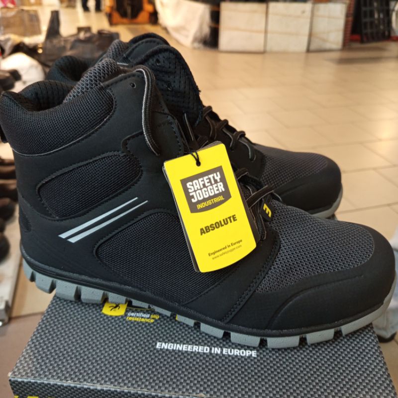 Sepatu safety jogger absolute black / sepatu safety jogger original