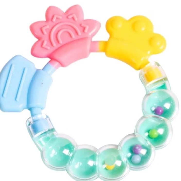 gigitan bayi teether silicon lembut