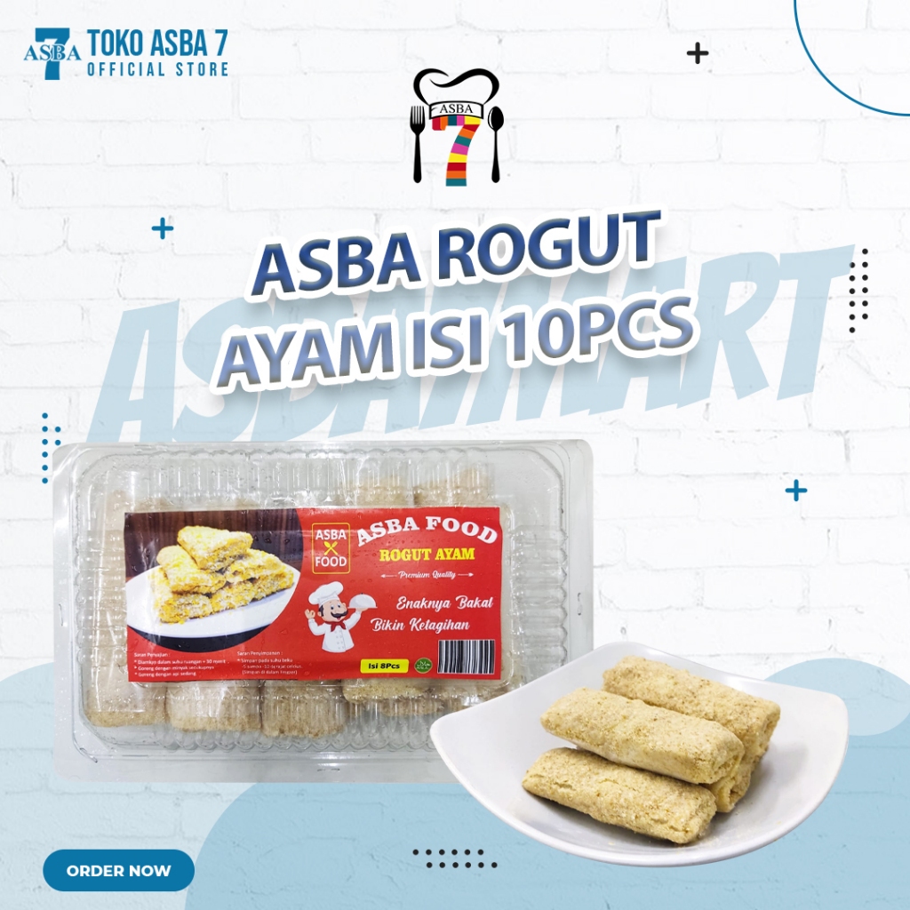 

ASBA FOOD ROGUT AYAM ISI 10 PCS