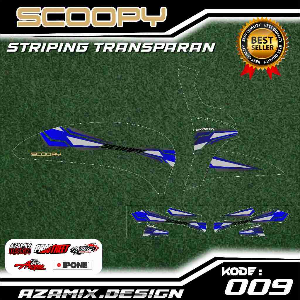 36 STRIPING TRANSPARAN SCOOPY 2021 - STRIPING TRANSPARAN SCOOPY 2021 SIMPLE LIST