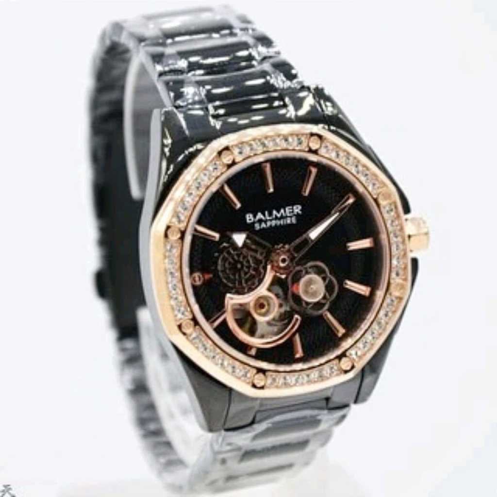 JAm tangan Wanita Balmer 7981 Automatic bulat original