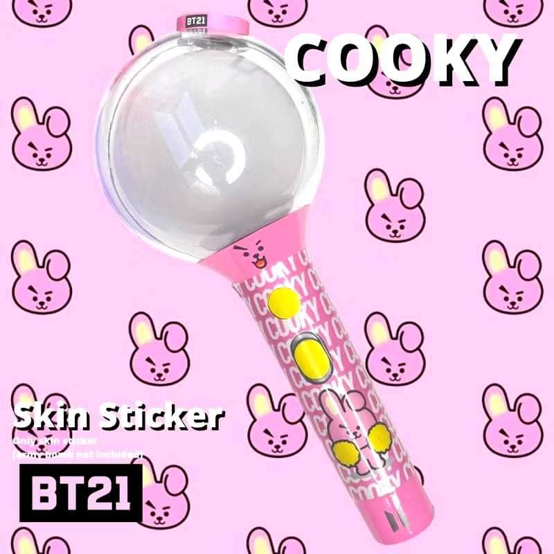 

Skin Sticker Decal Army Bomb Cooky Version | Sticker saja bukan light stick | By Aesthetichu