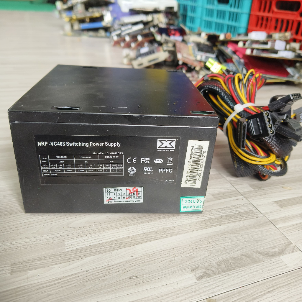 PSU GAMING XIGMATEK 400W PURE POWER SUPPLY