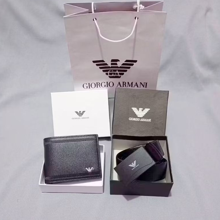 

(PAKET Hemat) Dompet AR + BOX IKAT PINGGANG+BOX G4 + PAPER BAG Hampers cowok Kado ultah Cowok Gift pria 1 Set kado