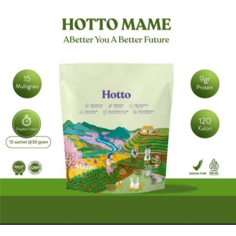 

Hotto Mame Multigrain Edamame 12 Sachet