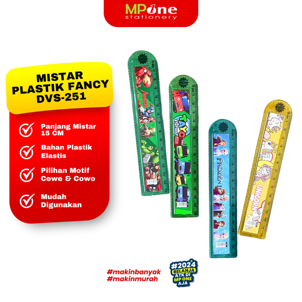 

(1 PCS) Mistar Plastik Gambar Fancy 251 Cewe & Cowo 15cm / Penggaris Plastik Anak Transparant 15cm