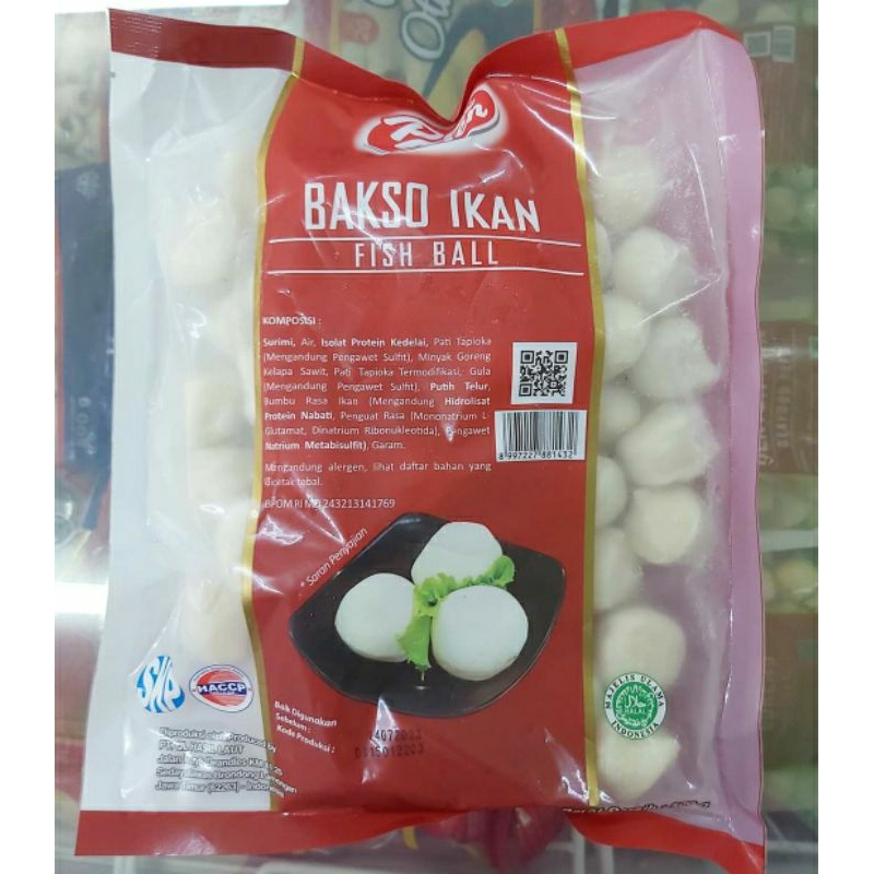 

bakso ikan pak den 500gr/pak den bakso ikan