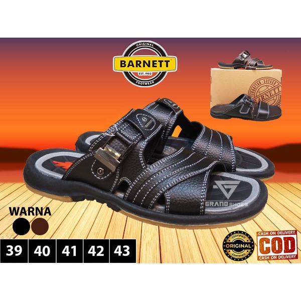 Barnett barnet GRAND TOP MAX sandal slop slide pria dewasa ringan anti slip casual terbaru Original