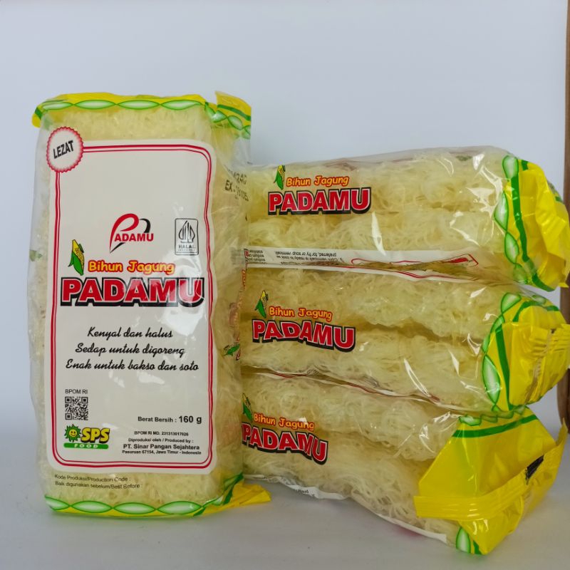 

BIHUN JAGUNG PADAMU 160gr [KUNING]