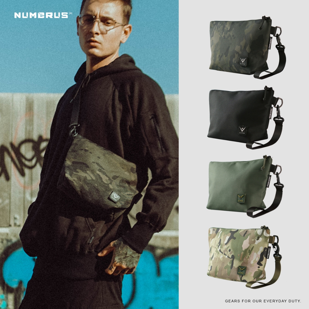 Valiant multiway dopp kit MK l / hand bag / sling bag / waist bag / clutch pria