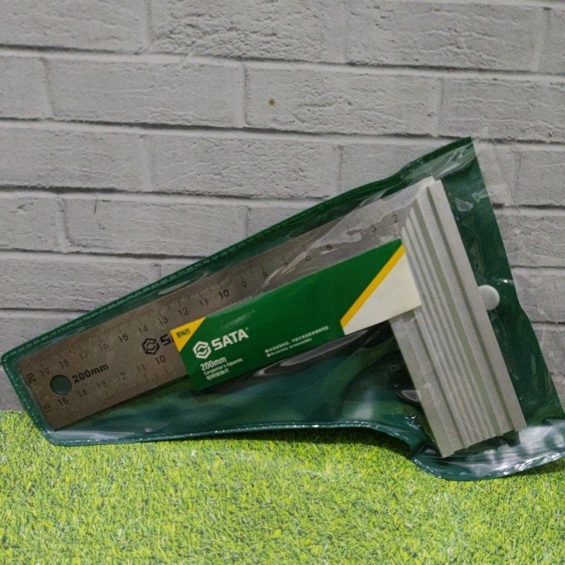 

SATA 91411 Penggaris Siku Besi 20 cm - Carpenters Squares 200 mm