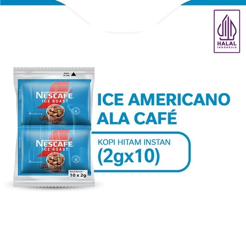 

Nestle Nescafe Ice Roast Americano Kopi Hitam Instan 2 gram