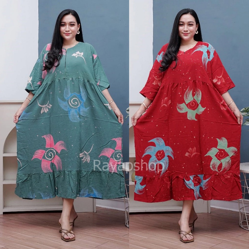 Daster Kekinian Terbaru Remaja Rayon Lengan Pendek