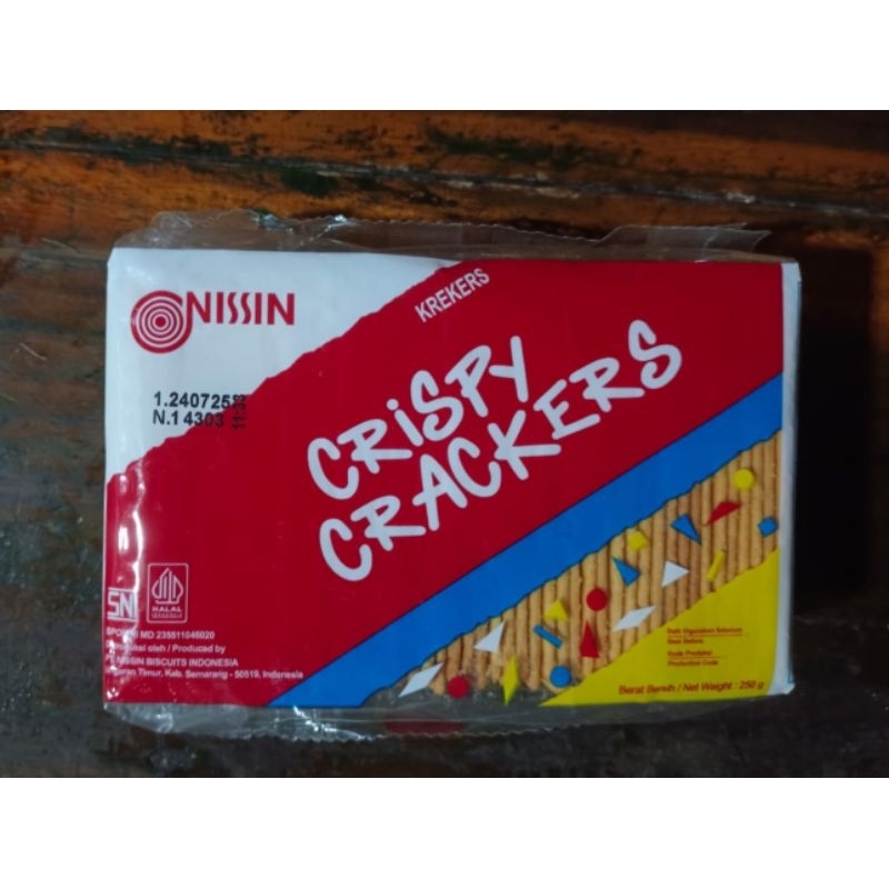 

nissin crackers crispy 250gr