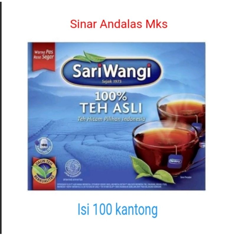 

SariWangi Teh Celup isi 100 kantong teh