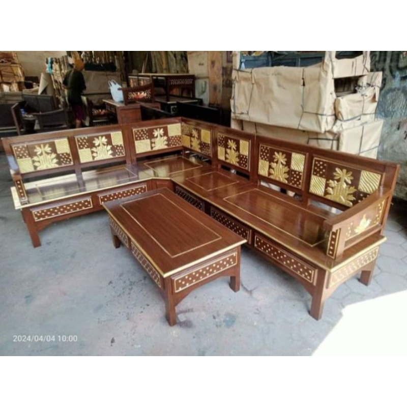 kursi tamu kayu kursi sudut kursi tamu minimalis