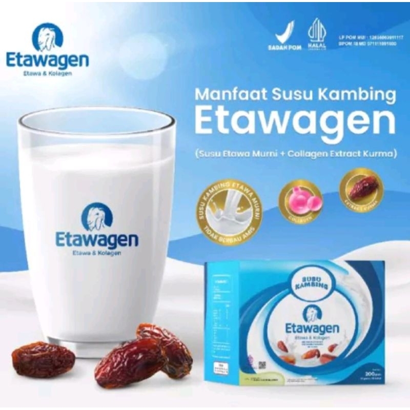 

Susu kambing etawa etawagen 1 box isi 10 sachet original