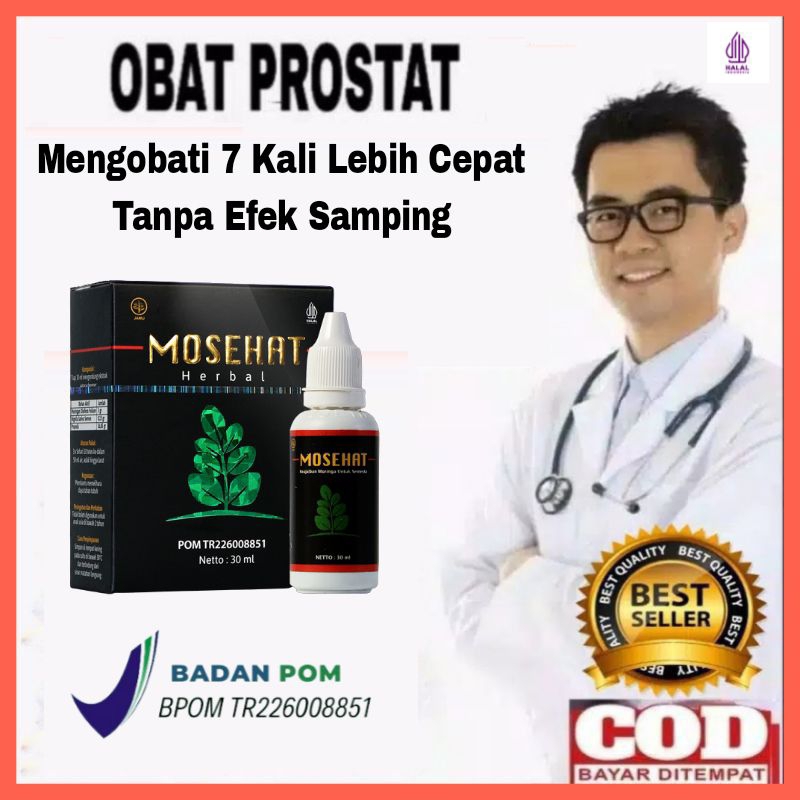 Mosehat Obat PROSTAT Paling Ampuh Original Herbal Alami 30ml