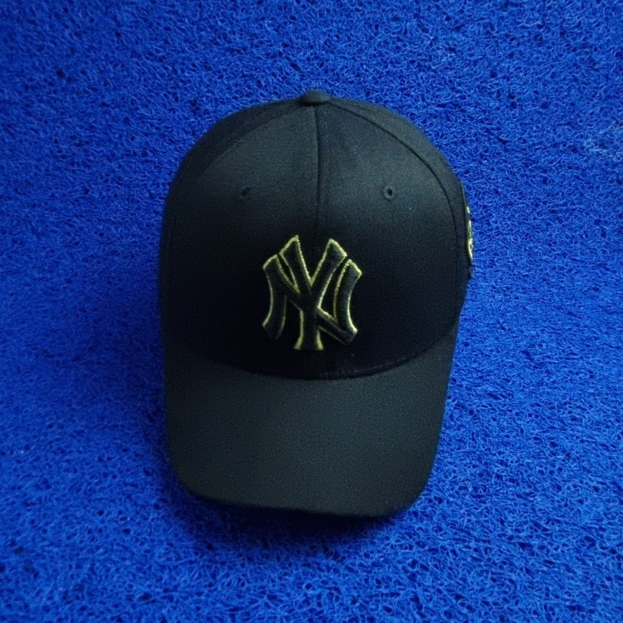 topi MLB NY hitam size m second original