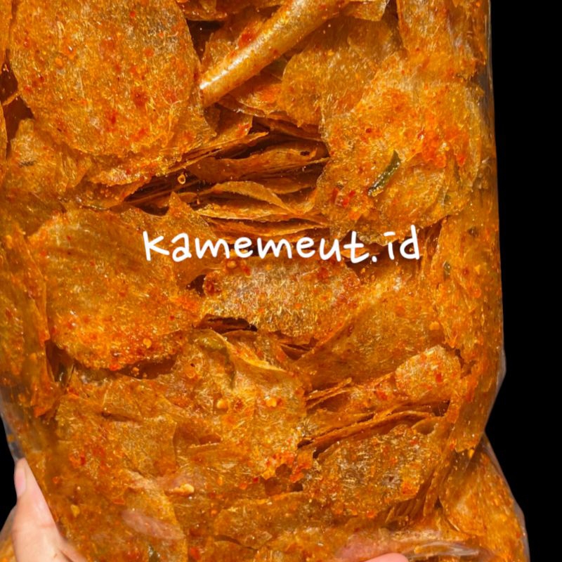 

Kripca kripik kaca pedas daun jeruk 500gram