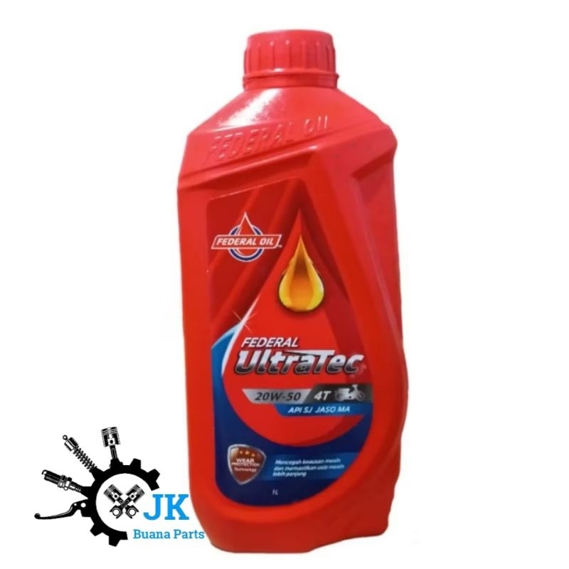 OLI MESIN FEDERAL ULTRATEC 20W-50 1L FEDERAL OIL