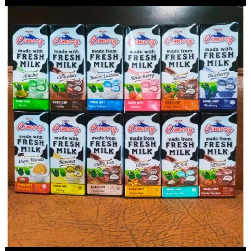 

Susu UHT Cimory 250 ml isi 6 Pcs Random