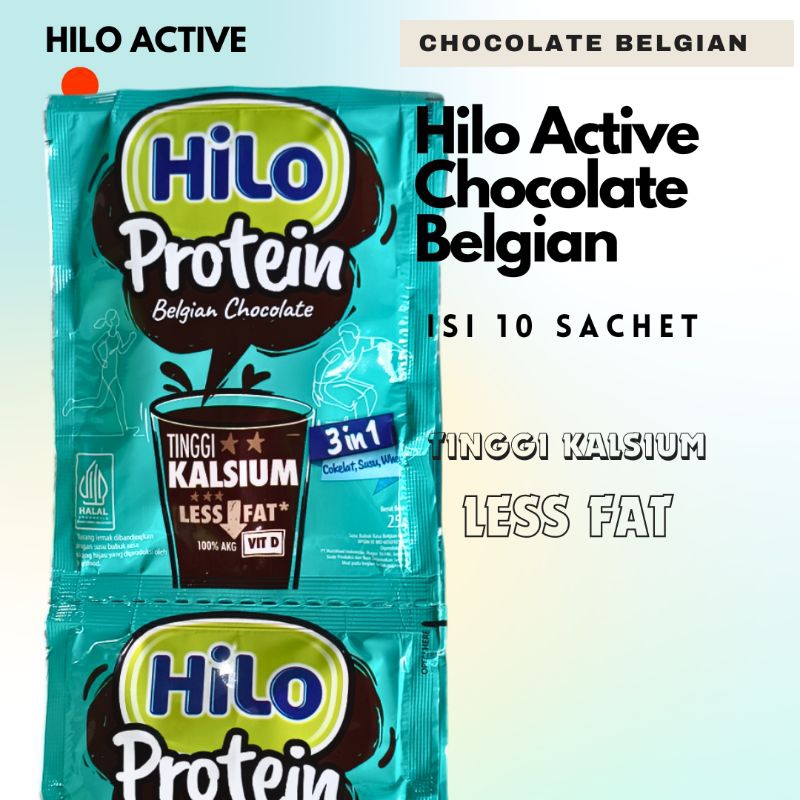 

hilo Active belgian chocolate milk 25 gr