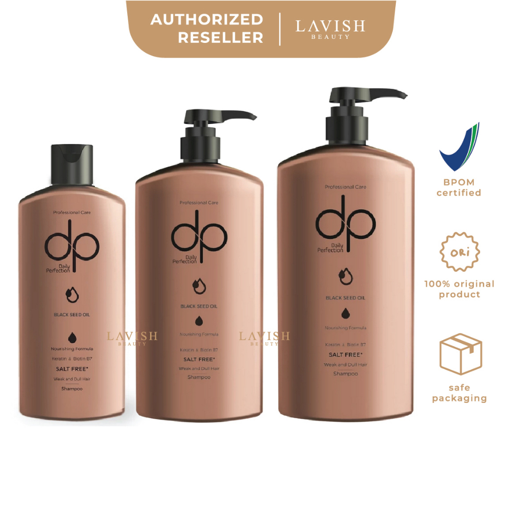 DP DAILY PERFECTION Shampoo Habbatussauda Nourishing Formula