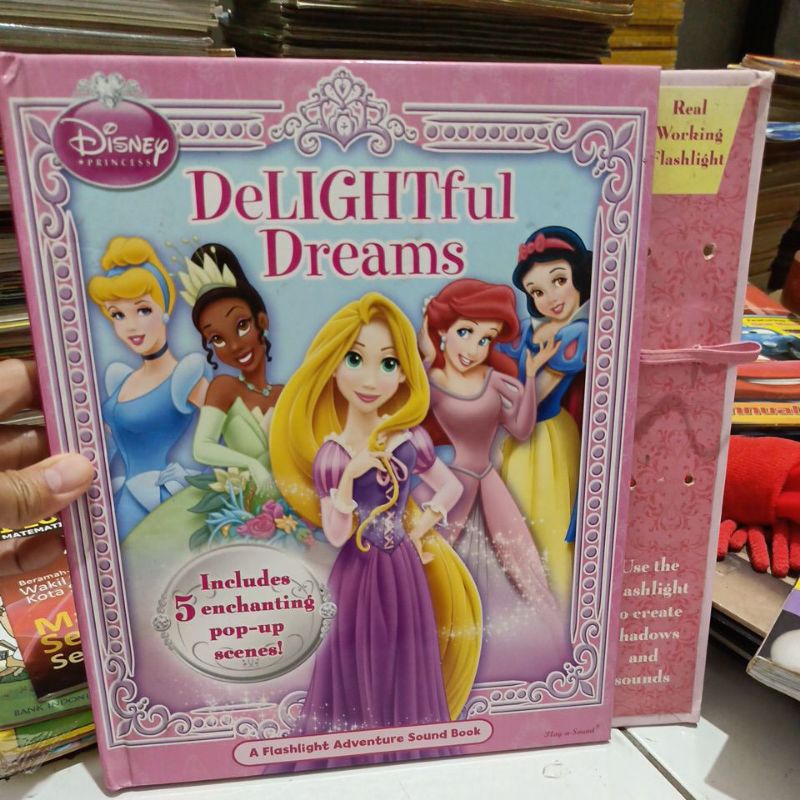 Disney Princess Delightful dreams buku pop up