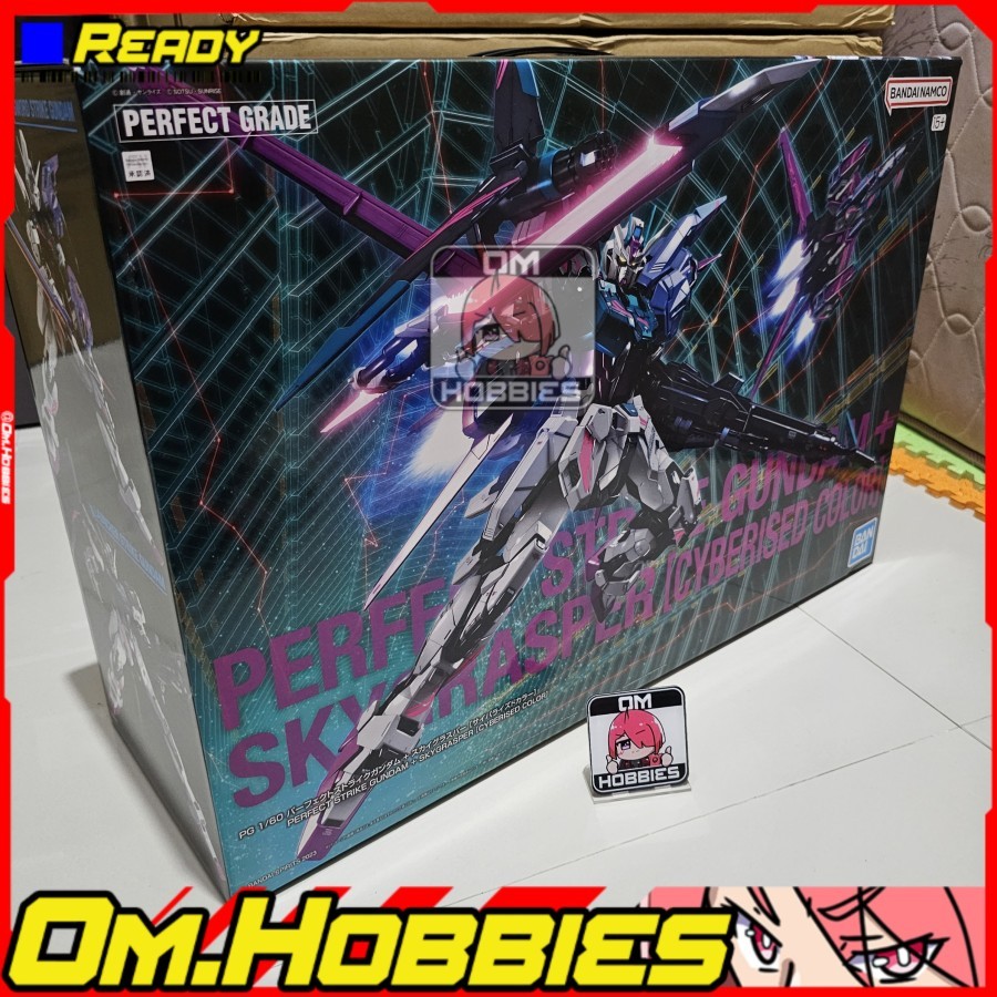 PG 1/60 Perfect Strike Gundam + Sky Grasper (Cyberised Color Ver.)