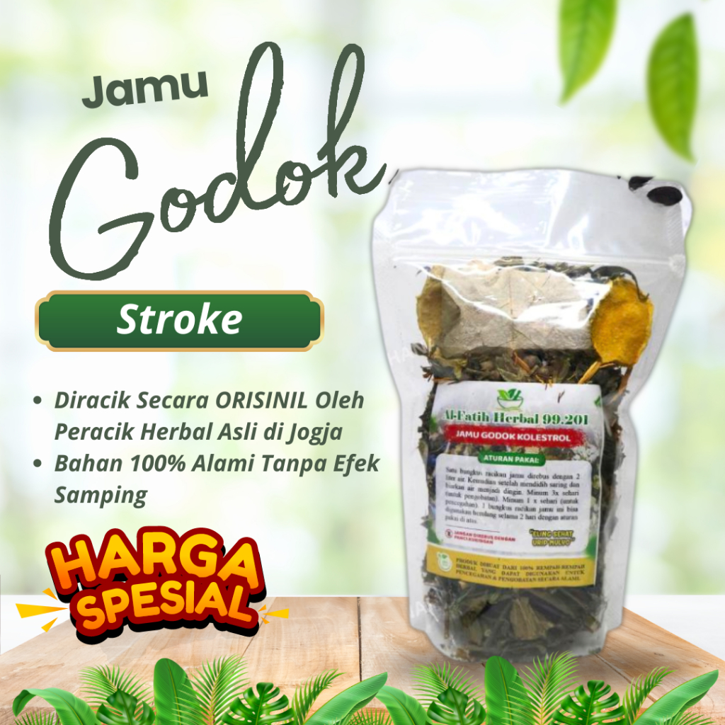 

Herbal Godog - jamu godog stroke ringan atau lumpuh / herbal storke