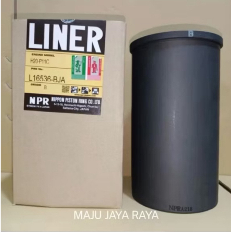 LINER BORING NPR HINO LOHAN FM320/P11C LINER NPR BIBIR TEBAL ORIGINAL PART 6PCS