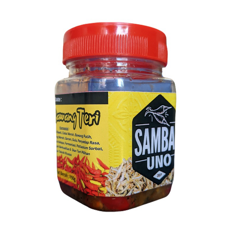 

Sambal Uno Bawang Teri 150g