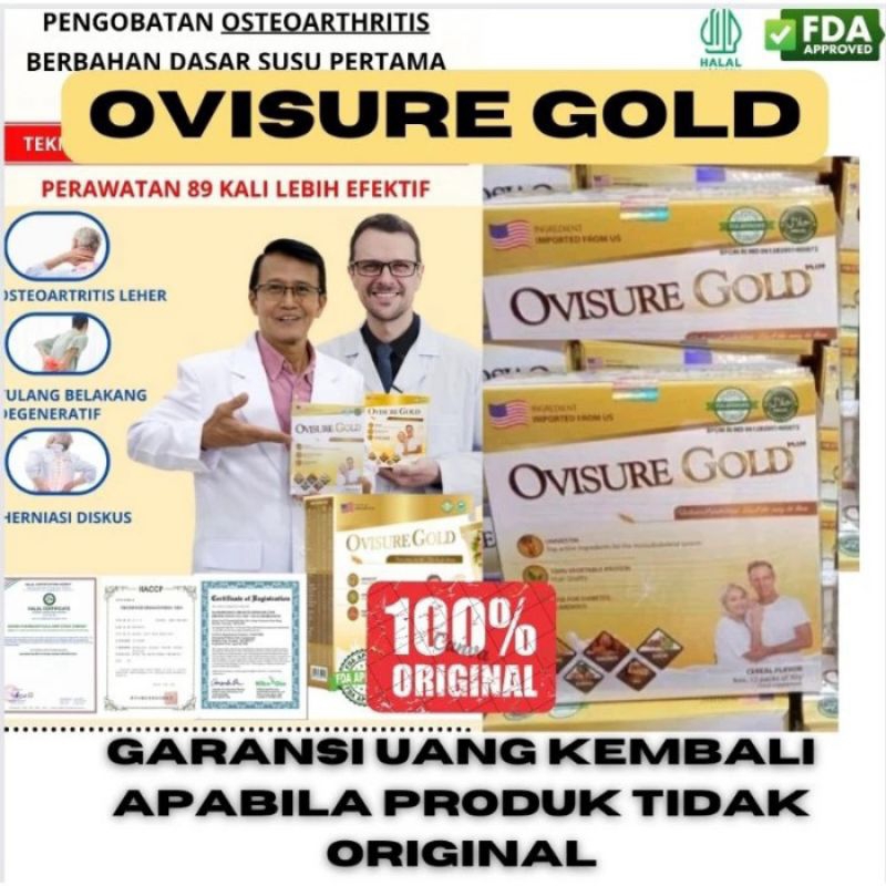 

paket 1 BOX OVISURE GOLD SUSU TULANG SENDI ORIGINAL AS BPOM|