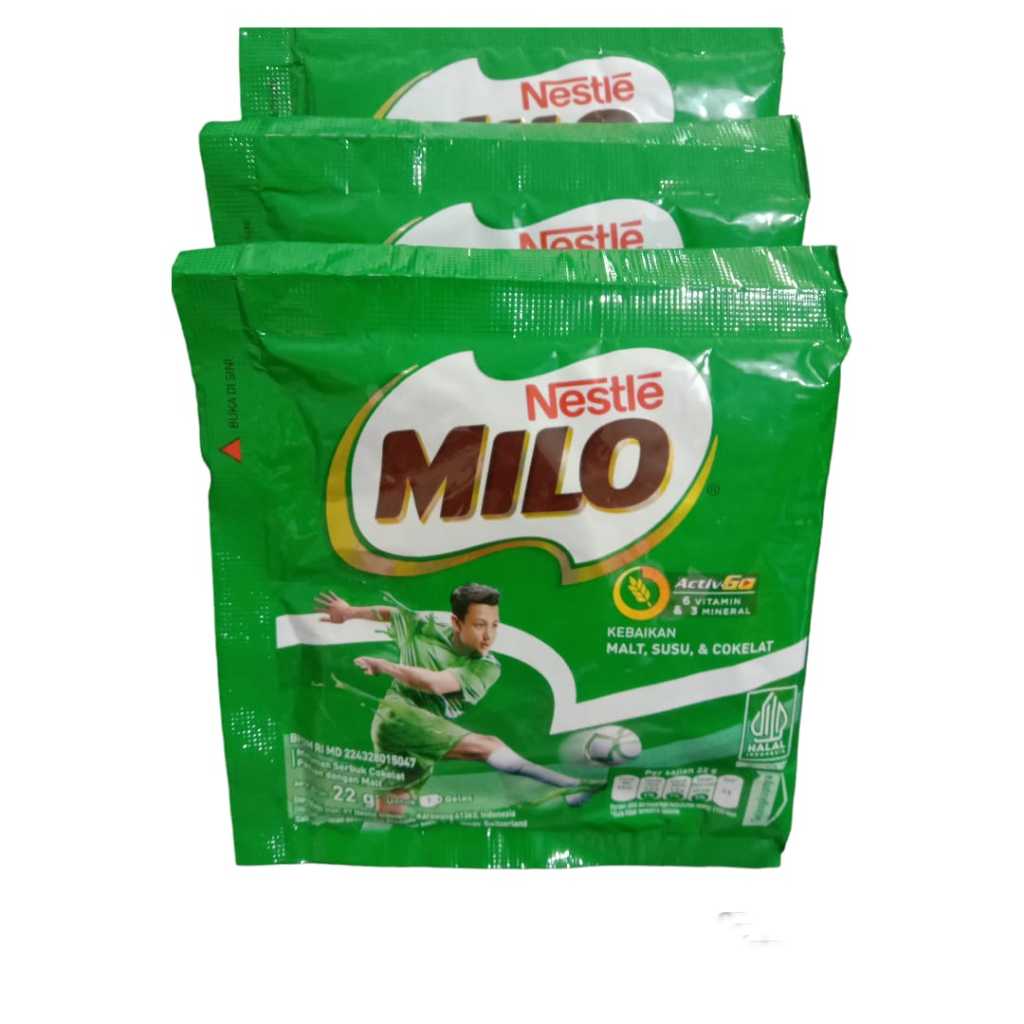 

NESTLE MILO 22G (1 RENCENG ) 10 SACHET