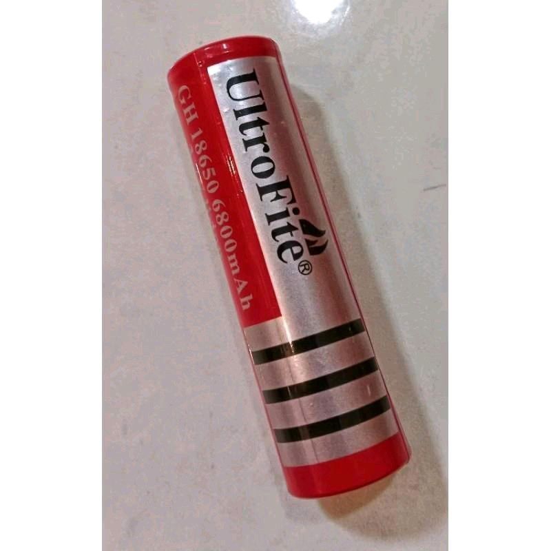 Baterai UltroFite GH18650 6800mAh 3.7V li-ion