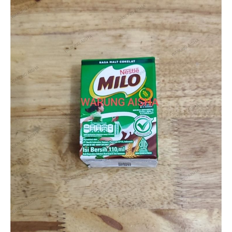 

Susu UHT Milo 110 ml