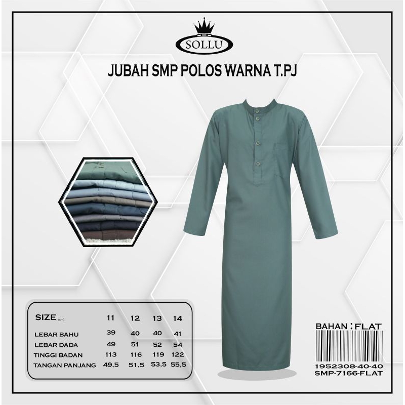 GAMIS / JUBAH ANAK SD DAN SMP POLOS WARNA / Baju Koko Gamis Anak Tanggung / Baju Gamis / Jubah Anak 