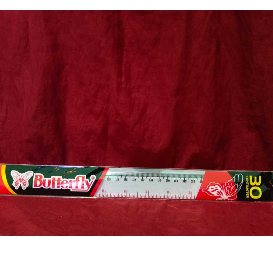 

BUTTERFLY PENGGARIS PLASTIK 30CM