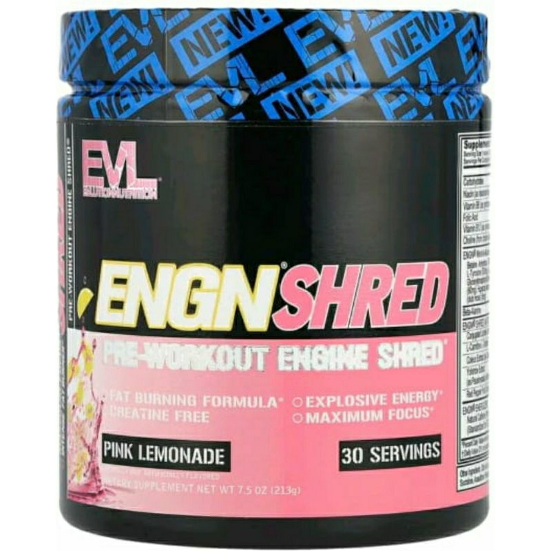 EVL ENGN SHRED Pre Workout Engine Shred Pink Lemonade / Cherry Limeade