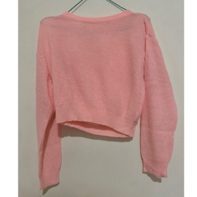 PRELOVED - Sweater Rajut Crop