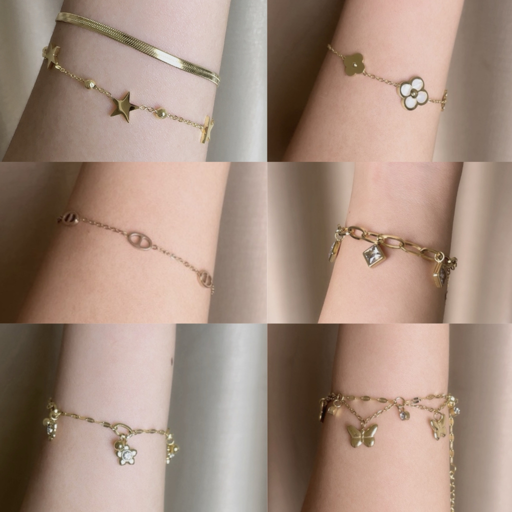 Gelang Titanium 316L Anti Karat - Vellentiny
