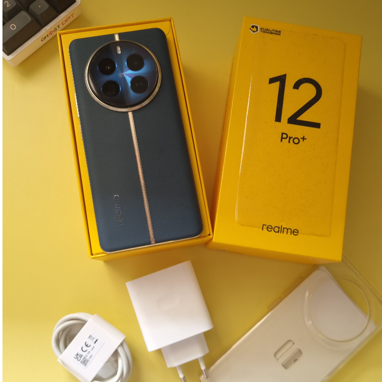 Realme 12 pro plus 5g 8/256gb garansi resmi fullset second hp bekas murah