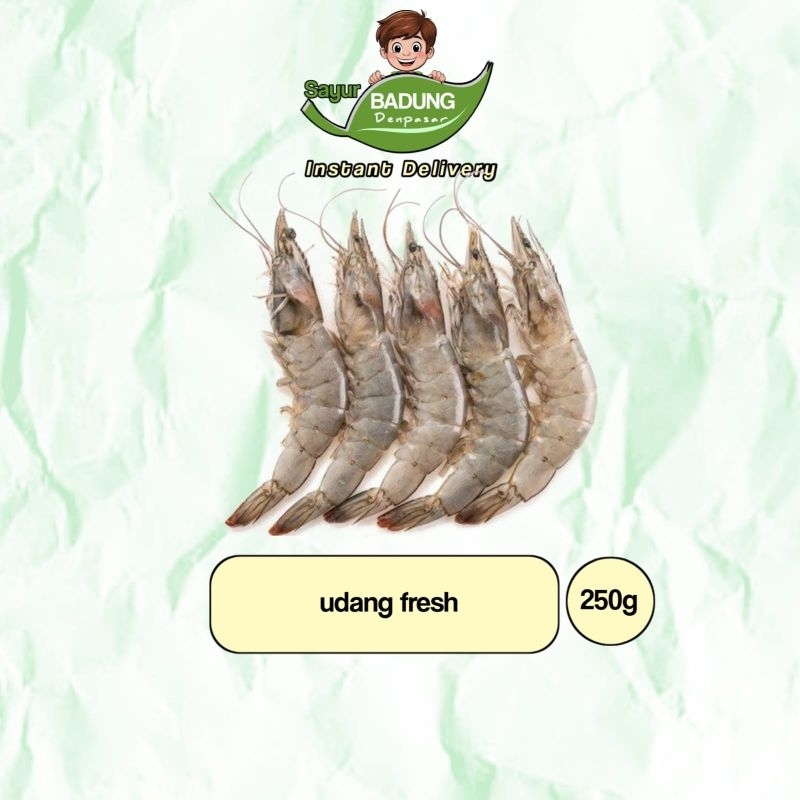 

Udang ukuran sedang _ Sayur Badung Denpasar