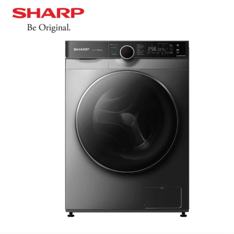 mesin cuci Sharp Front Loading 10 kg inverter ES-FL1410MSX
