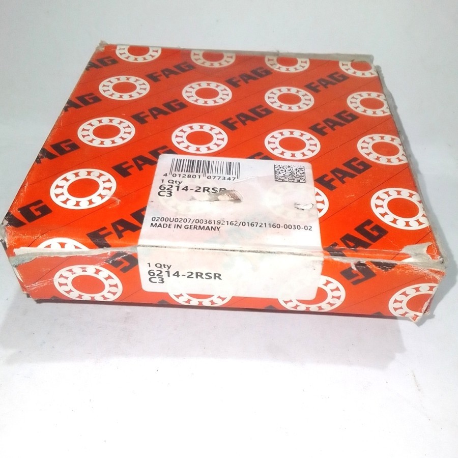 BEARING F A G 6214 2RSR C3